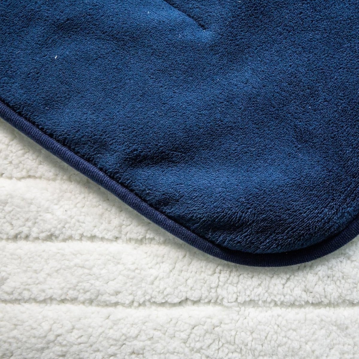 Electric Heated Throw Blanket 130x180cm Blue Sherpa Fleece 9 Heat Timer - Kwikley