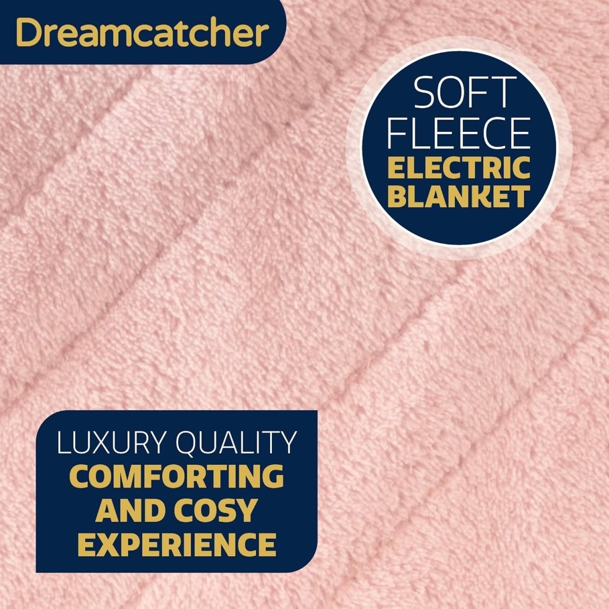 Electric Heated Throw Blanket 160x120cm Soft Fleece 9 Heat Washable - Kwikley