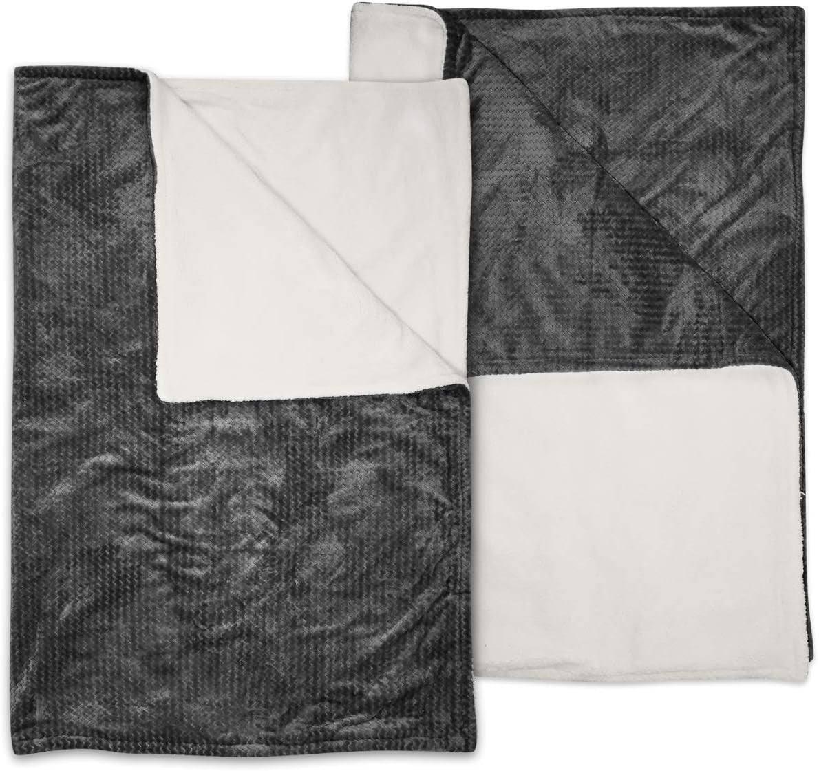 Electric Heated Throw Blanket Faux Fur 3 Heat Settings Auto Off Washable 180x130 - Kwikley