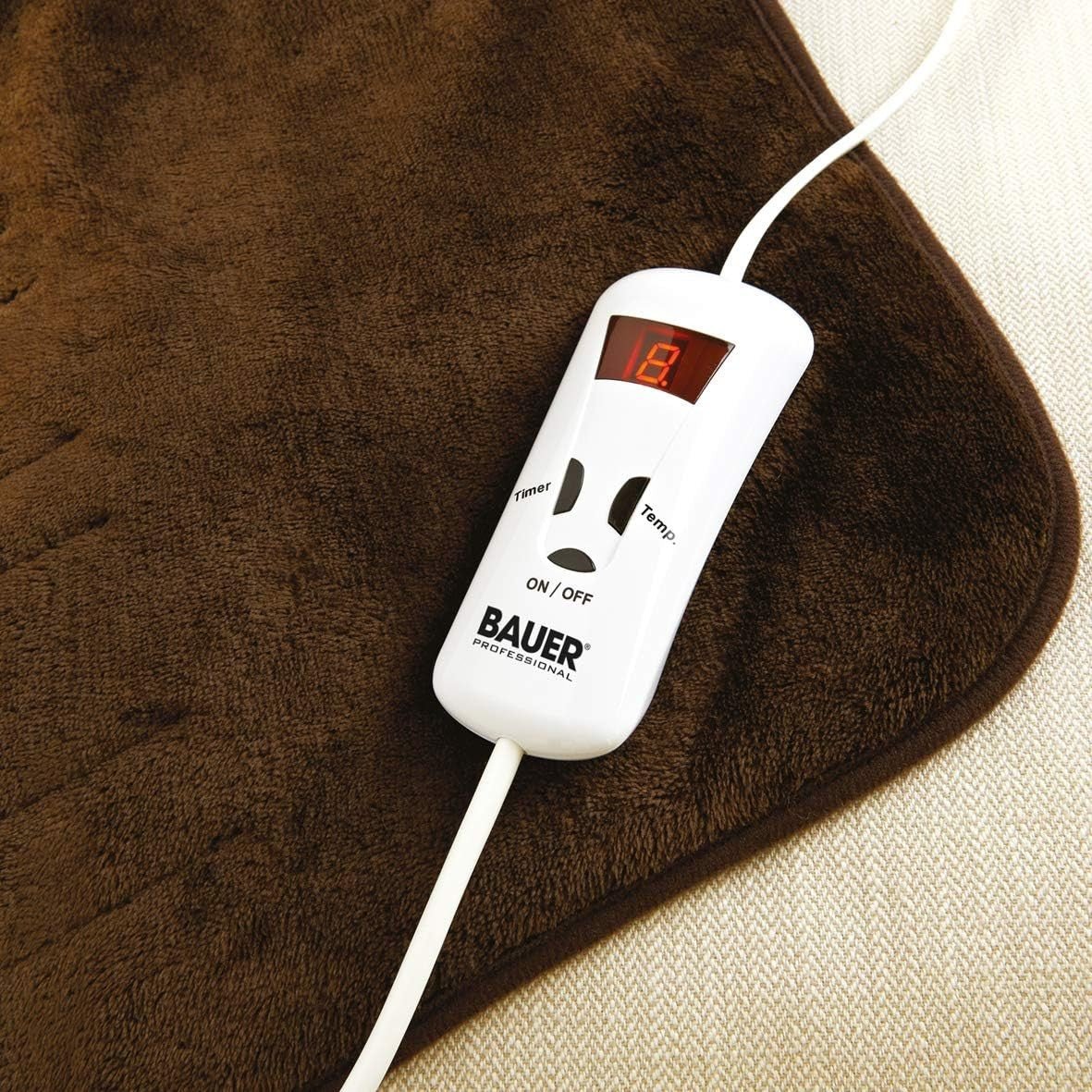Electric Heated Throw Blanket Luxury Fleece 10 Heat Levels Timer Washable - Kwikley