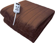Electric Heated Throw Blanket Luxury Fleece 10 Heat Levels Timer Washable - Kwikley
