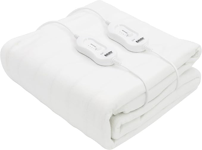 Electric Heated Underblanket Super King Dual Control Fast Heat Washable - Kwikley