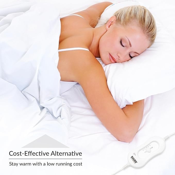 Electric Heated Underblanket Super King Dual Control Fast Heat Washable - Kwikley