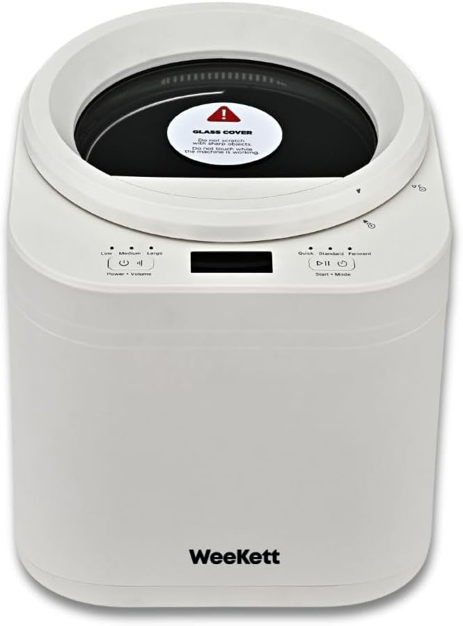 Electric Kitchen Composter 2.5L Food Waste Bin Odour - Free 3 Modes - Kwikley