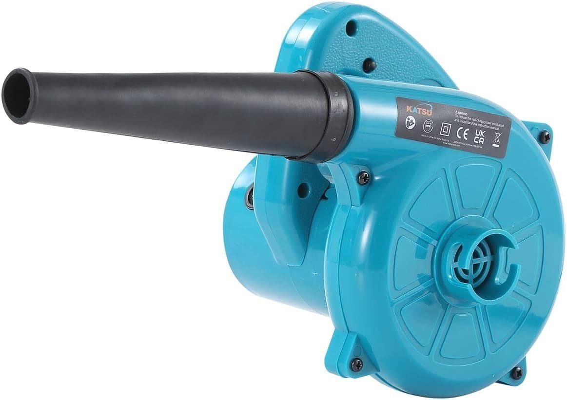 Electric Leaf Blower 400W Compact Corded Garden Dust Cleaner Lightweight - Kwikley