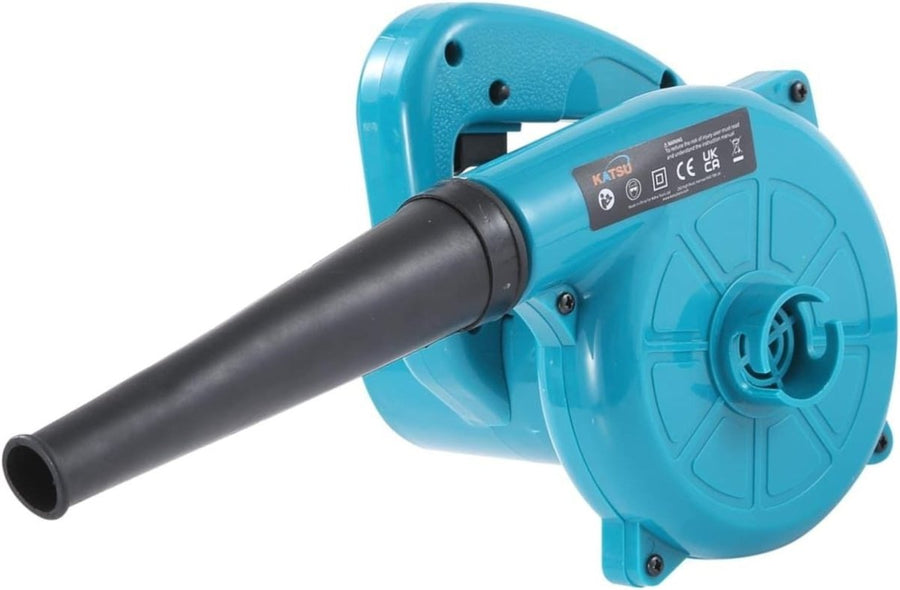 Electric Leaf Blower 400W Compact Corded Garden Dust Cleaner Lightweight - Kwikley