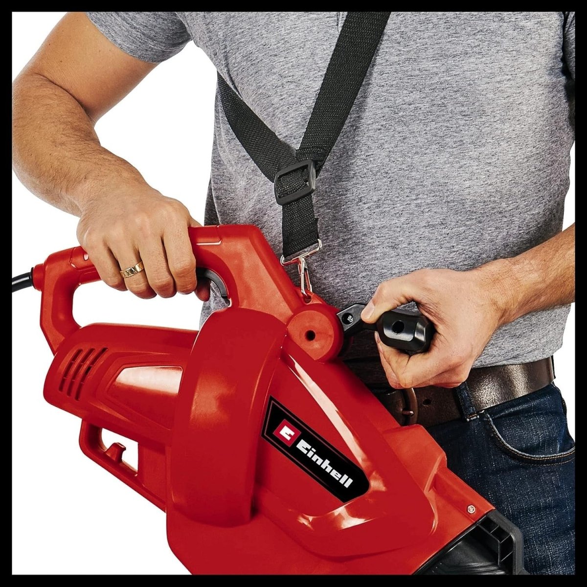 Electric Leaf Blower Vacuum Mulcher 240km/h High Power Garden Cleaner - Kwikley