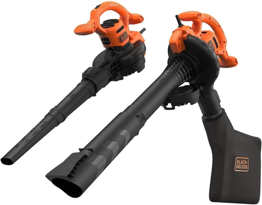 Electric Leaf Blower Vacuum Mulcher 2600W 3 - in - 1 with 40L Collection Bag - Kwikley