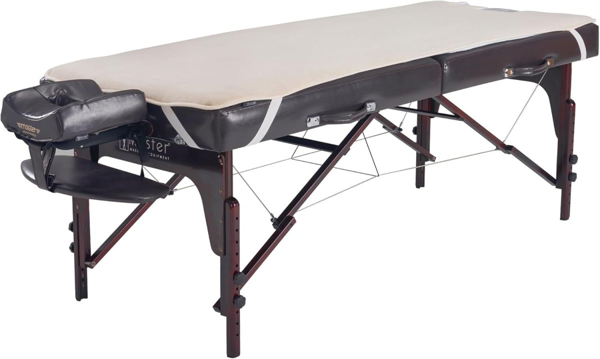 Electric Warming Pad Massage Table Blanket Auto Shut Off Washable Fleece - Kwikley