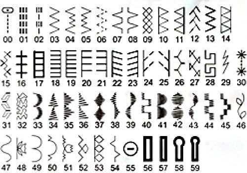 Electronic Sewing Machine 60 Stitches Auto Threader Heavy Fabric - Kwikley