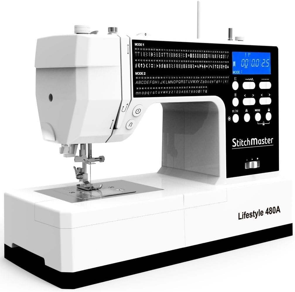 Electronic Sewing Quilting Machine 80 Stitches Lettering Touch Control - Kwikley