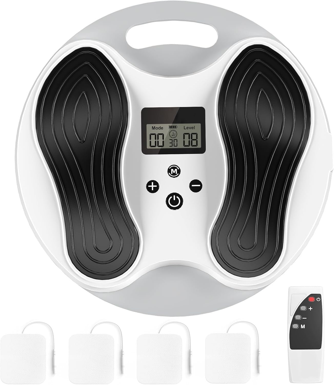 EMS Foot & Leg Massager for Pain Relief, Circulation & Muscle Recovery - Kwikley