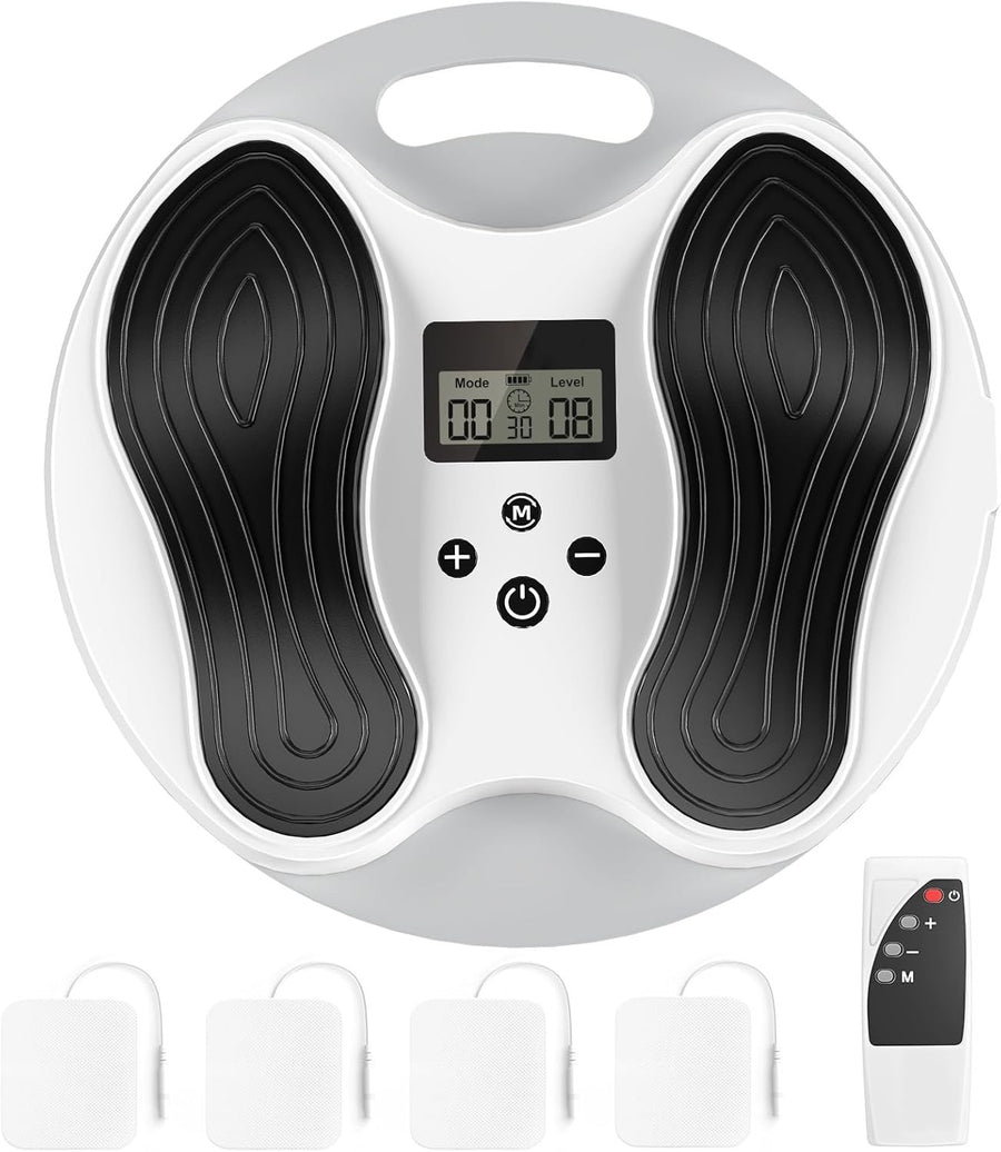 EMS Foot & Leg Massager for Pain Relief, Circulation & Muscle Recovery - Kwikley