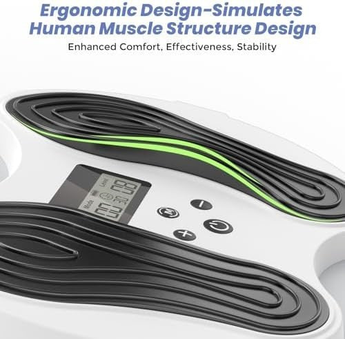 EMS Foot & Leg Massager for Pain Relief, Circulation & Muscle Recovery - Kwikley