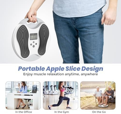 EMS Foot & Leg Massager for Pain Relief, Circulation & Muscle Recovery - Kwikley