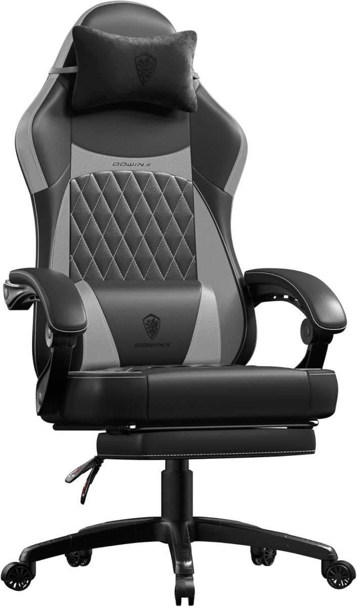 Ergonomic Gaming Chair Recliner w/ Fotrest Massage 90–145° - Kwikley
