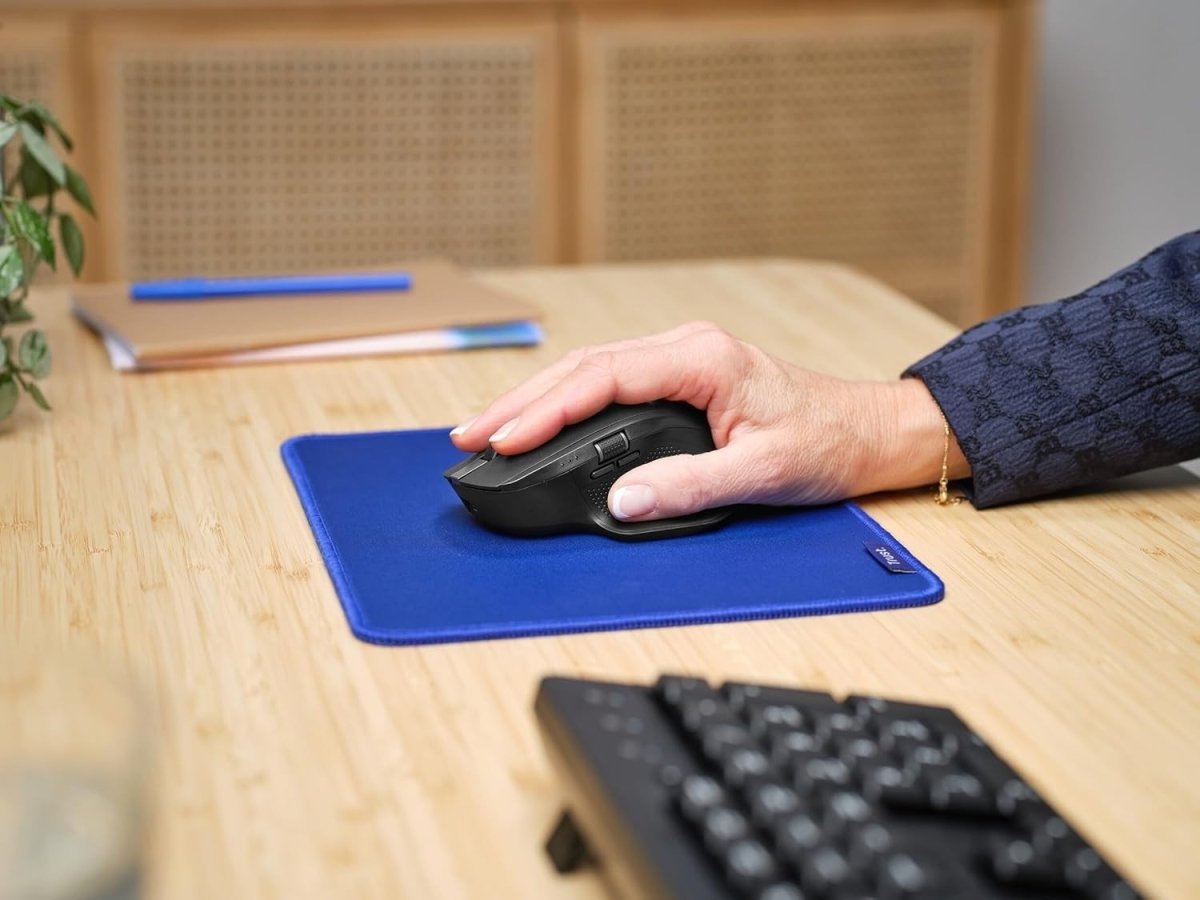 Ergonomic Wireless Bluetooth Mouse Silent Rechargeable 3 Device - Kwikley