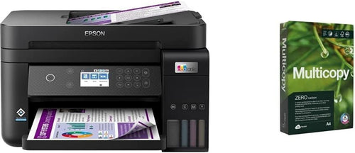 ET - 3850 White Wi - Fi Ink Tank Printer Scan Copy Duplex A4 - Kwikley