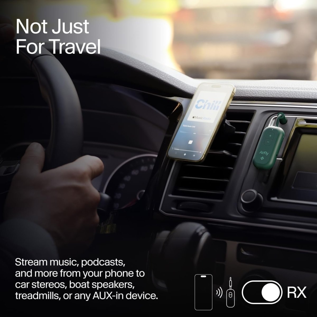 Evergreen Bluetooth 5.0 Audio Transmitter – Wireless Headphones Adapter - Kwikley