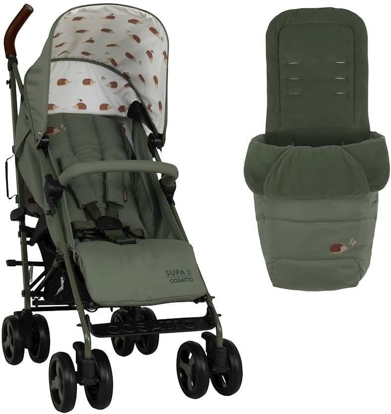 Everyday Umbrella Pushchair Birth–25kg, All - Weather Footmuff, Easy Fold - Kwikley