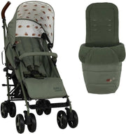 Everyday Umbrella Pushchair Birth–25kg, All - Weather Footmuff, Easy Fold - Kwikley