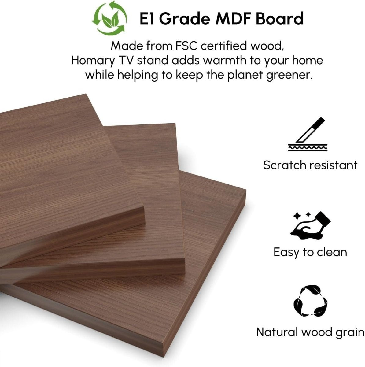 Extendable Walnut TV Stand Up to 110" with 3 Drawers & Storage Shelf - Kwikley