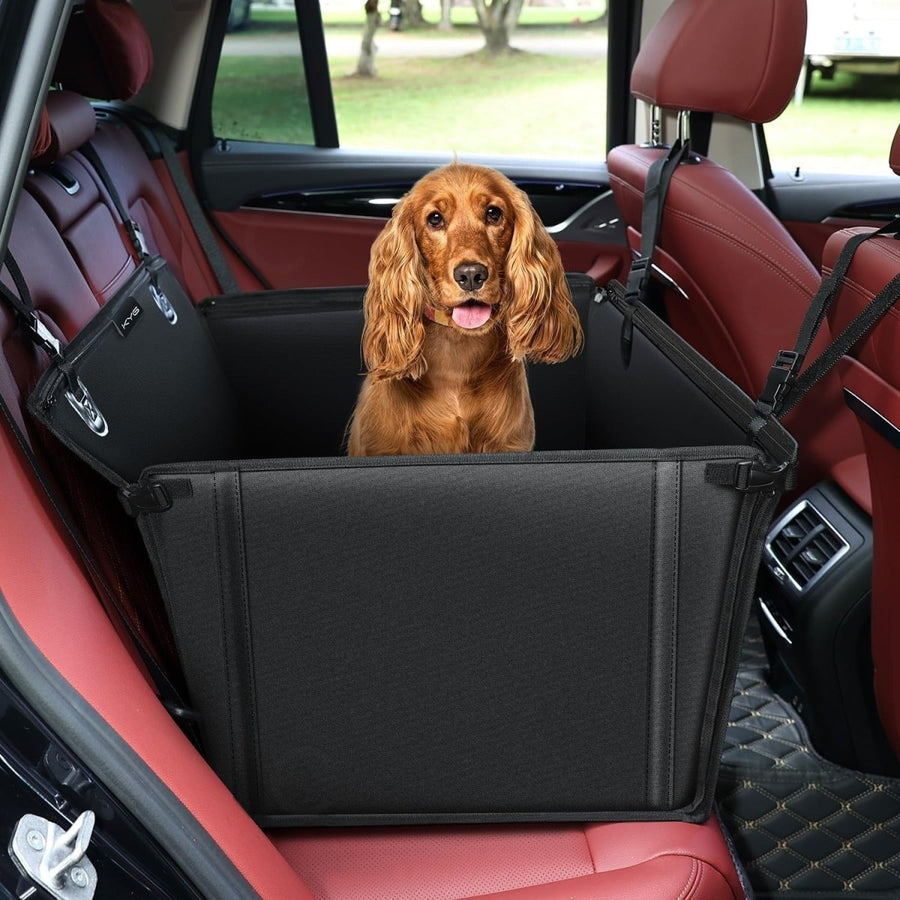 Extra Stable Dog Car Seat Waterproof Booster Bed Large Dogs 26kg - Kwikley
