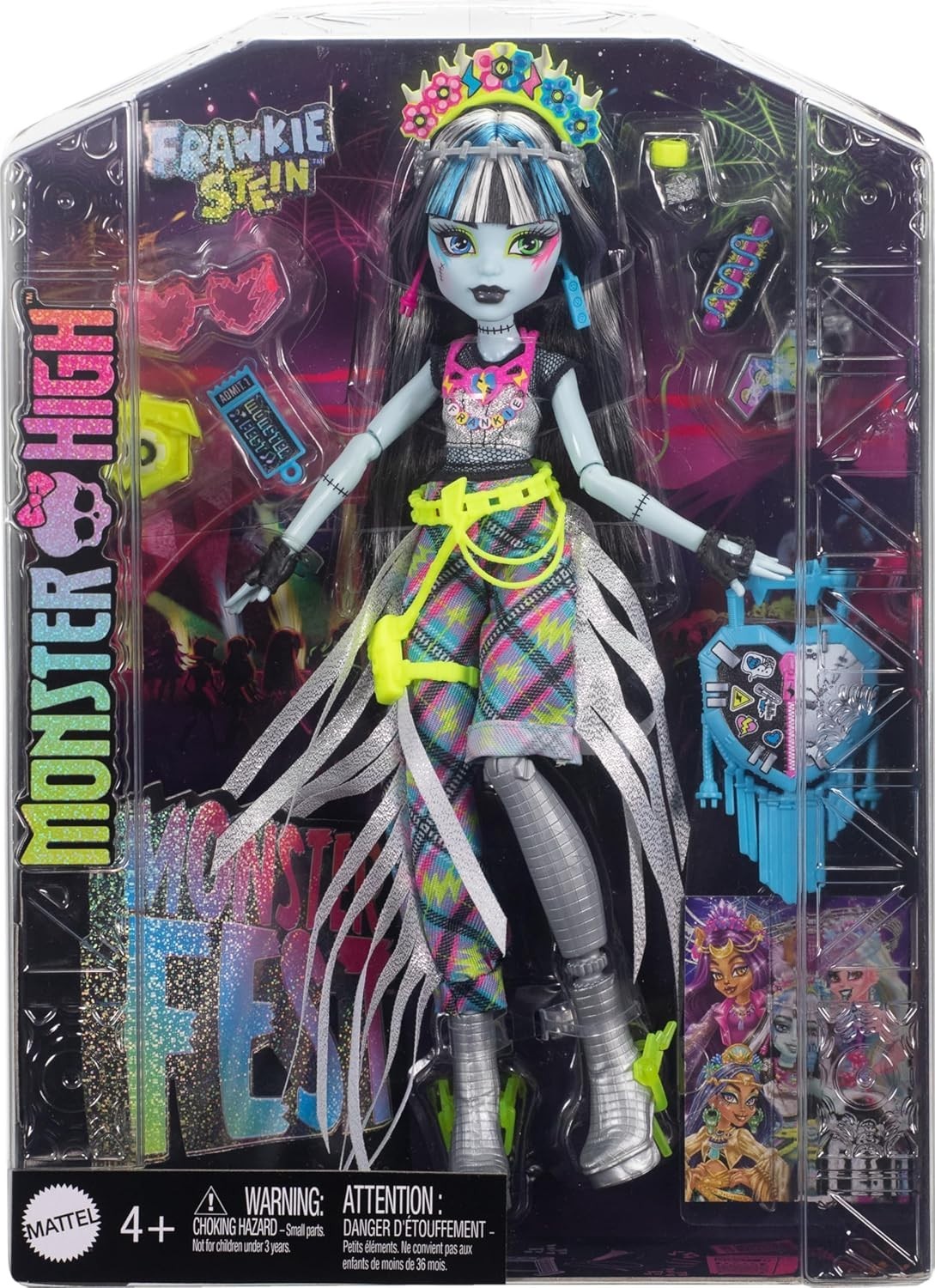 Festival Fashion Doll Glam Outfit Music Accessories Snacks Poster - Kwikley