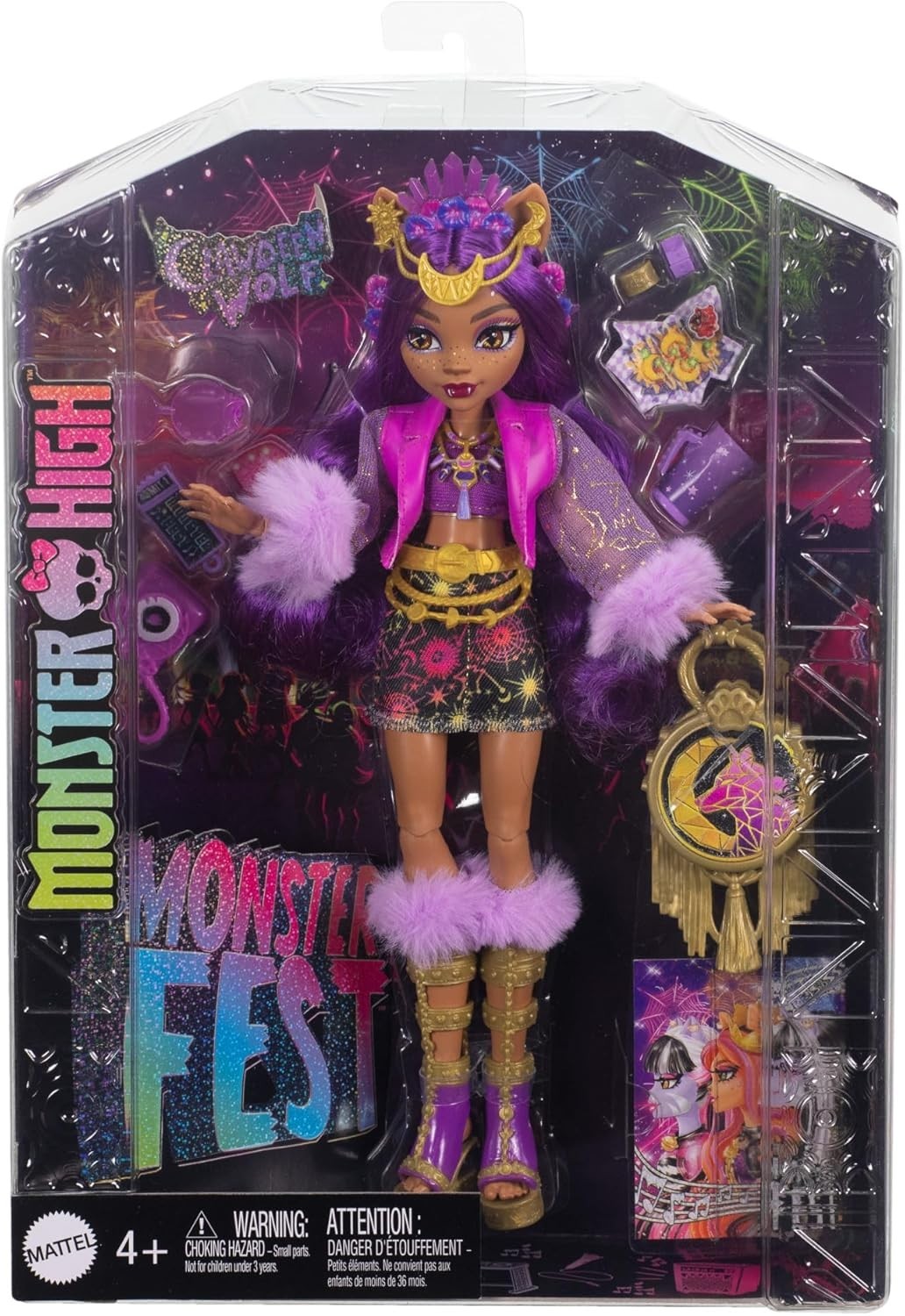 Festival Fashion Doll Glam Outfit Music Accessories Snacks Poster Bag - Kwikley