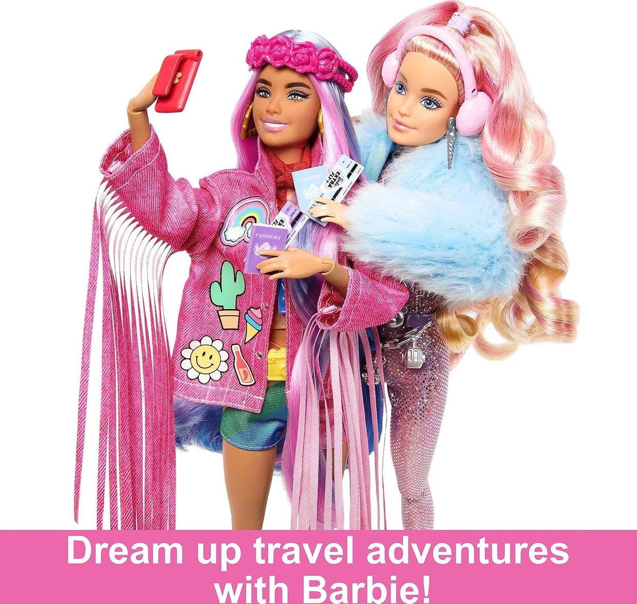 Festival Fashion Travel Doll Desert Outfit Fringe Jacket Accessories Set - Kwikley