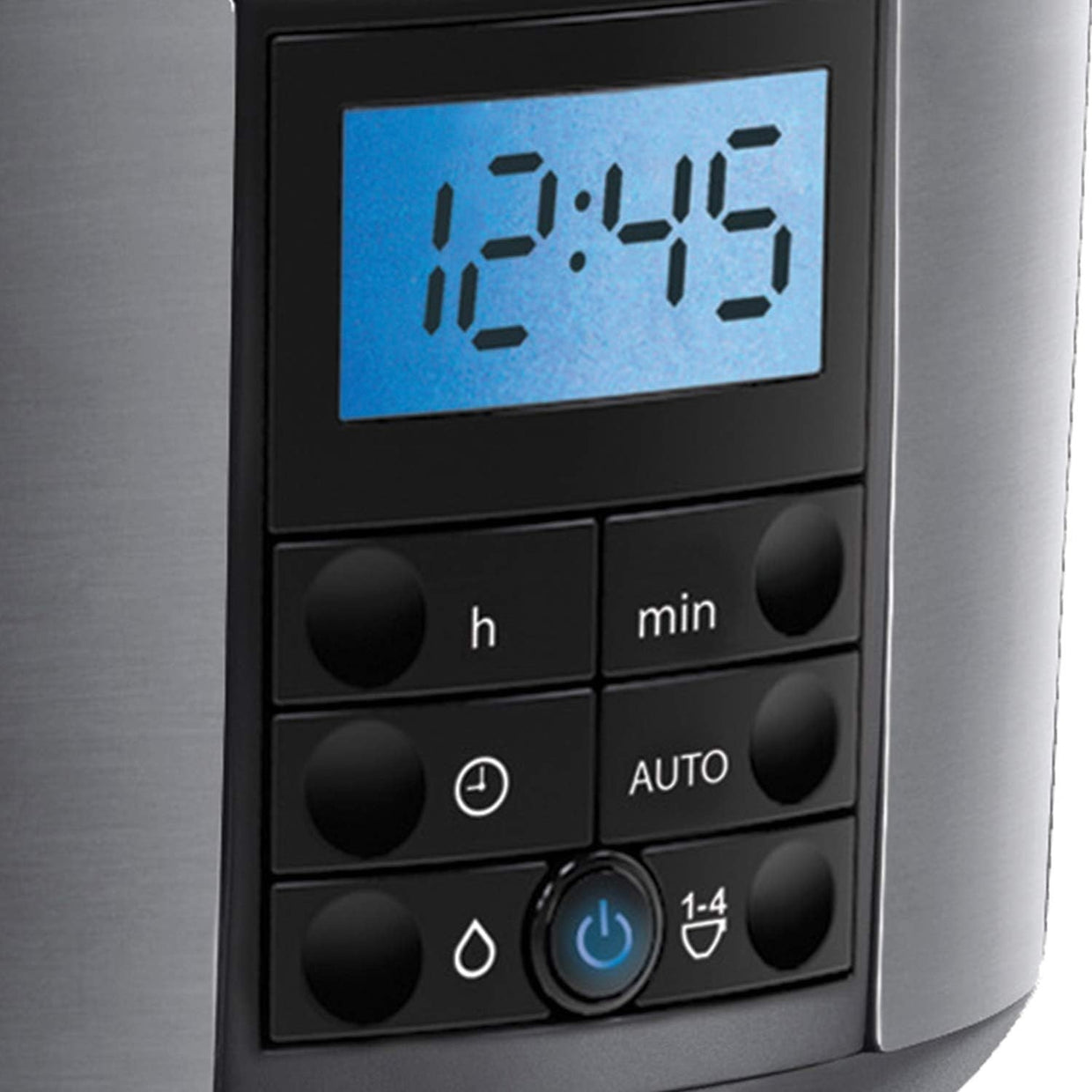Filter Coffee Machine 1.25L Fast Brew Timer Auto Clean Keep Warm Drip Maker Home - Kwikley