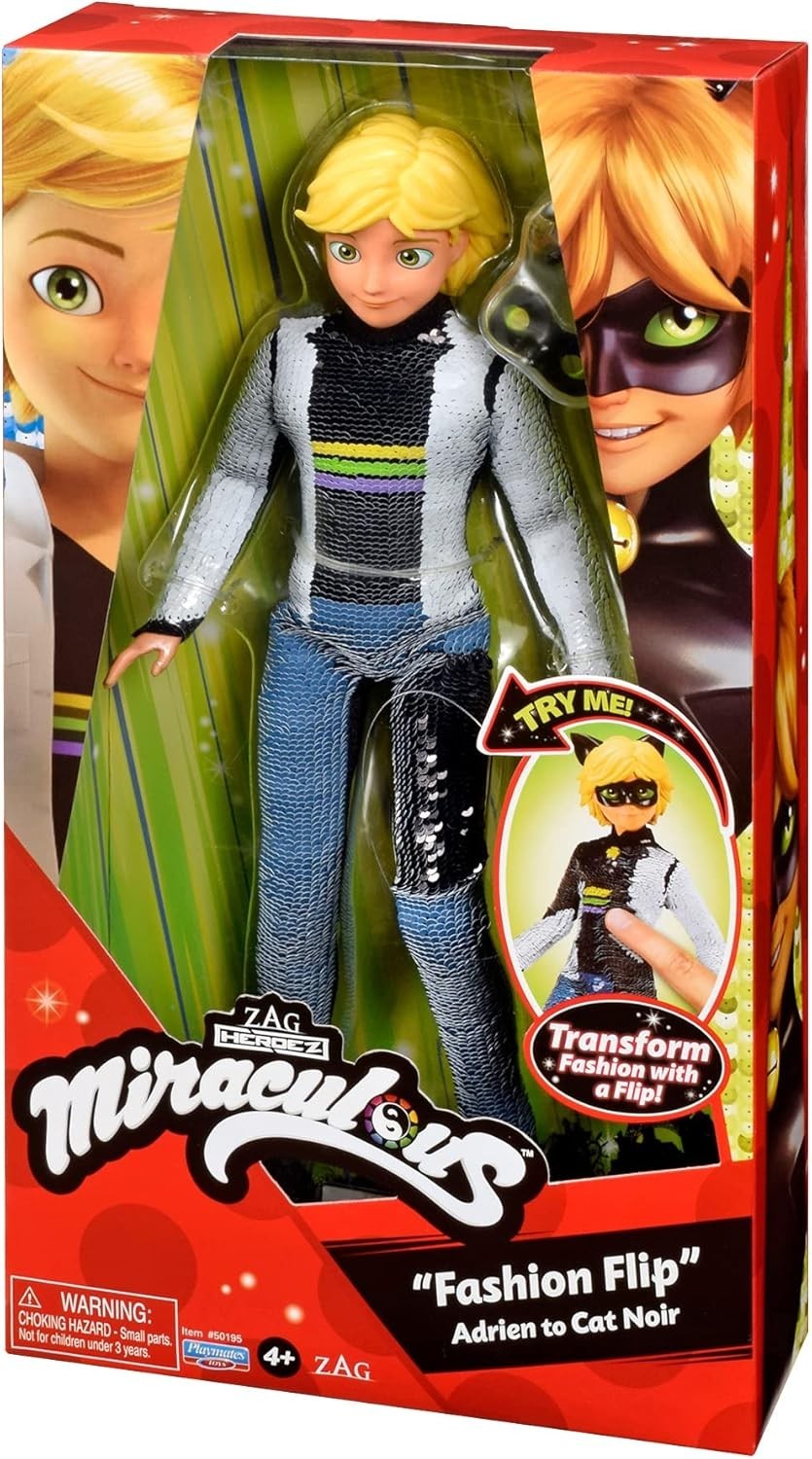 Flip Sequin Superhero Fashion Doll Transforming Outfit Play Toy - Kwikley