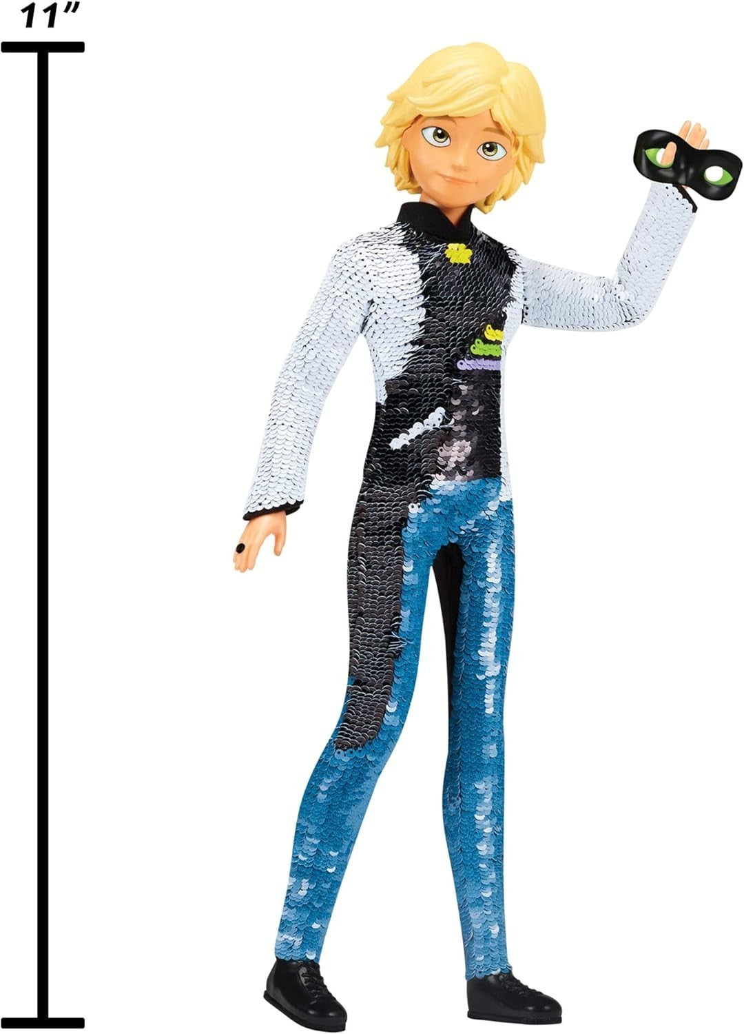 Flip Sequin Superhero Fashion Doll Transforming Outfit Play Toy - Kwikley