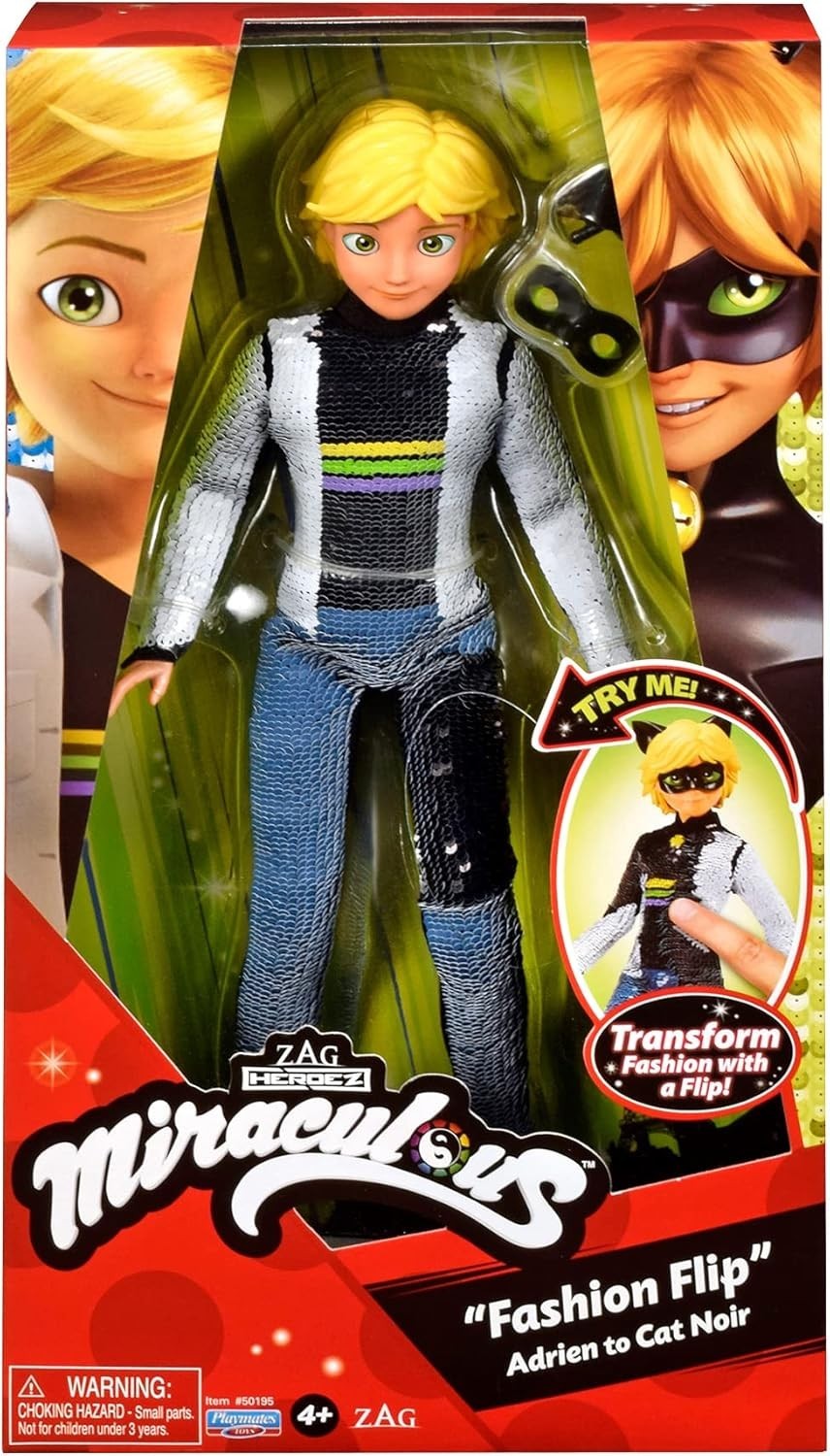 Flip Sequin Superhero Fashion Doll Transforming Outfit Play Toy - Kwikley