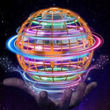 Flying Orb Ball Toy 2025, Hand-Controlled Mini Drone with RGB Lights