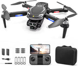 Foldable 1080P HD Camera Drone, Brushless Motor, 2 Batteries, Obstacle Avoidance