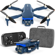 Foldable 1080P HD Camera Drone with Blue LED, Gesture Control for Kids & Adults - Kwikley