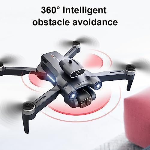 Foldable 1080P Mini Drone Toy with Brushless Motor & 2 Batteries - Kwikley