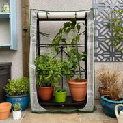 Foldable 5 - Tier Mini Greenhouse 71x38x155cm | Portable Patio Cold Frame - Kwikley