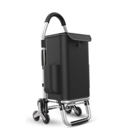 Foldable 6 - Wheel Stair Climber Shopping Cart 36L Waterproof Lightweight 50kg - Kwikley