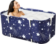 Foldable Adult Bathtub 120x60x58cm | Non - Inflatable Indoor & Outdoor Spa Tub - Kwikley