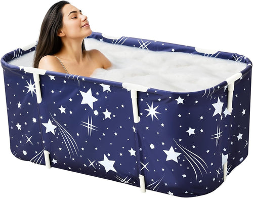 Foldable Adult Bathtub 120x60x58cm | Non - Inflatable Indoor & Outdoor Spa Tub - Kwikley