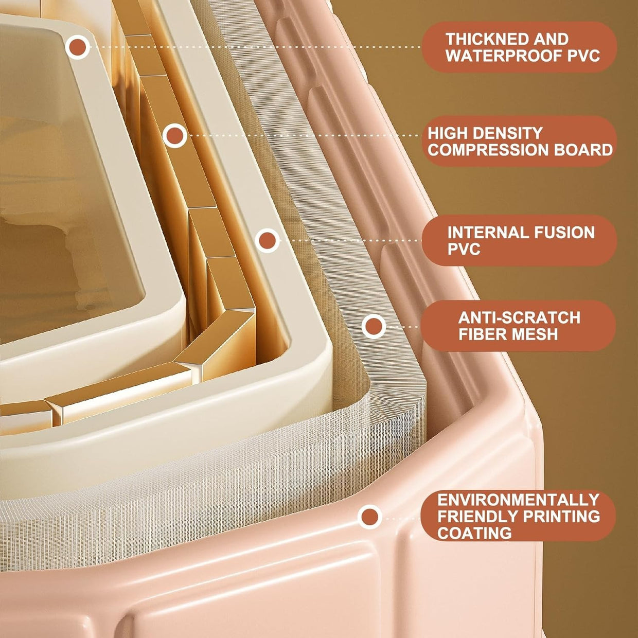 Foldable Adult Spa Bath Tub 1.5M Petal Peach Portable Deep Soaking - Kwikley