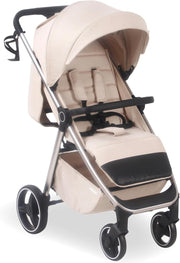 Foldable Baby Pushchair From Birth–4 Years 22kg Lightweight XL Canopy Stroller - Kwikley