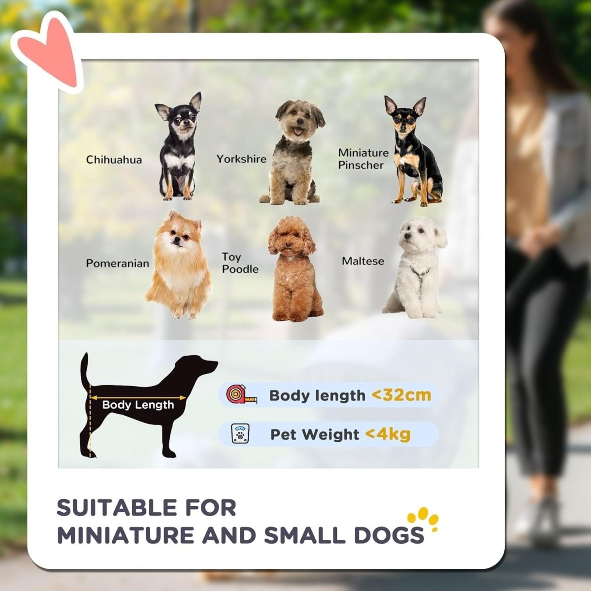 Foldable Dog Stroller Pet Pushchair 4 Wheels Safety Leashes Cup Holder Grey - Kwikley