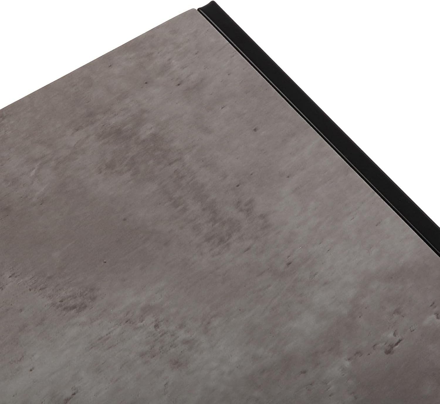 Foldable Grey Computer Desk 90x45cm Compact Metal Frame Study Table - Kwikley