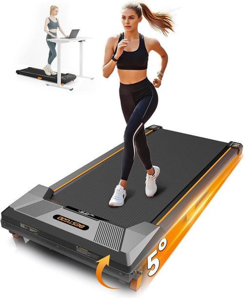 Foldable Home Walking Pad 2.5HP Quiet LED Display Remote Control - Kwikley