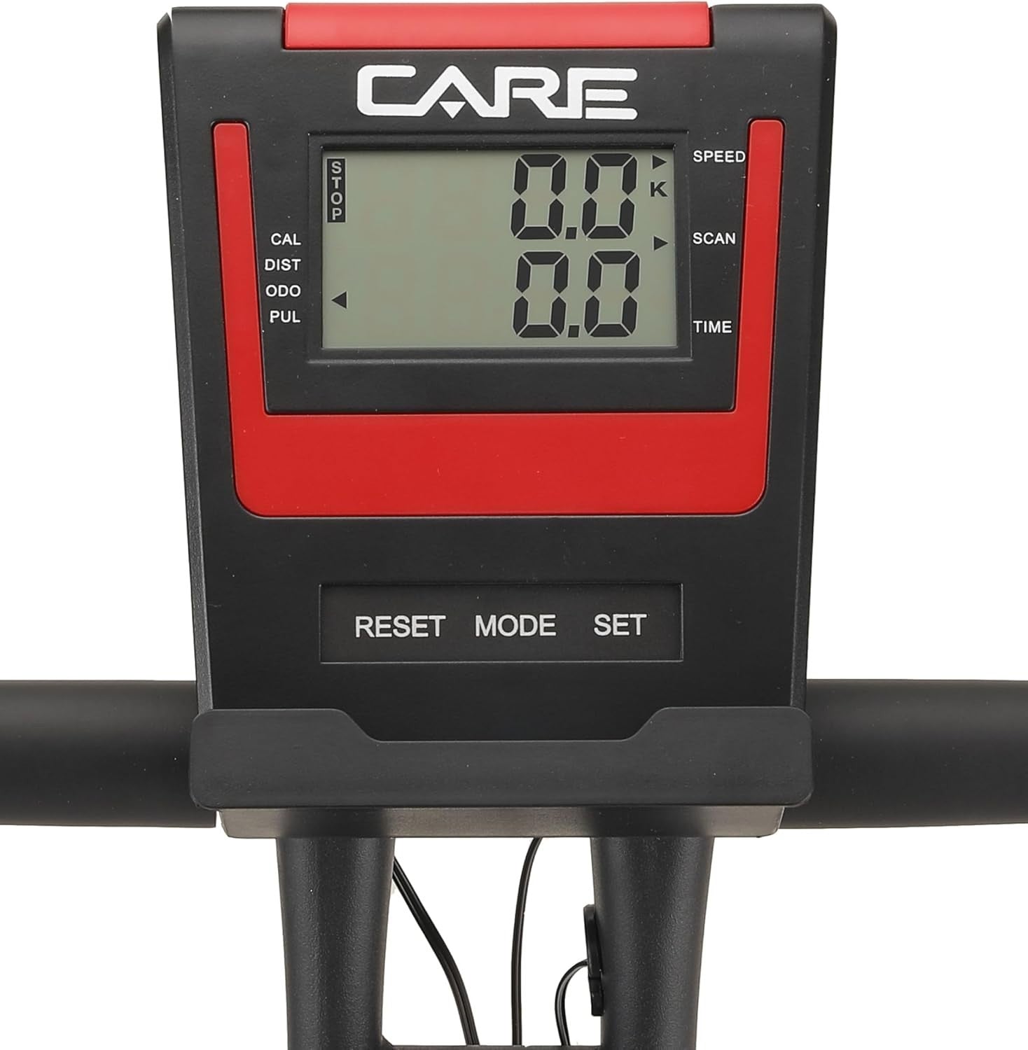 Foldable Magnetic Exercise Bike w/ 10 Resistance Levels, LCD Console & Seat Back - Kwikley