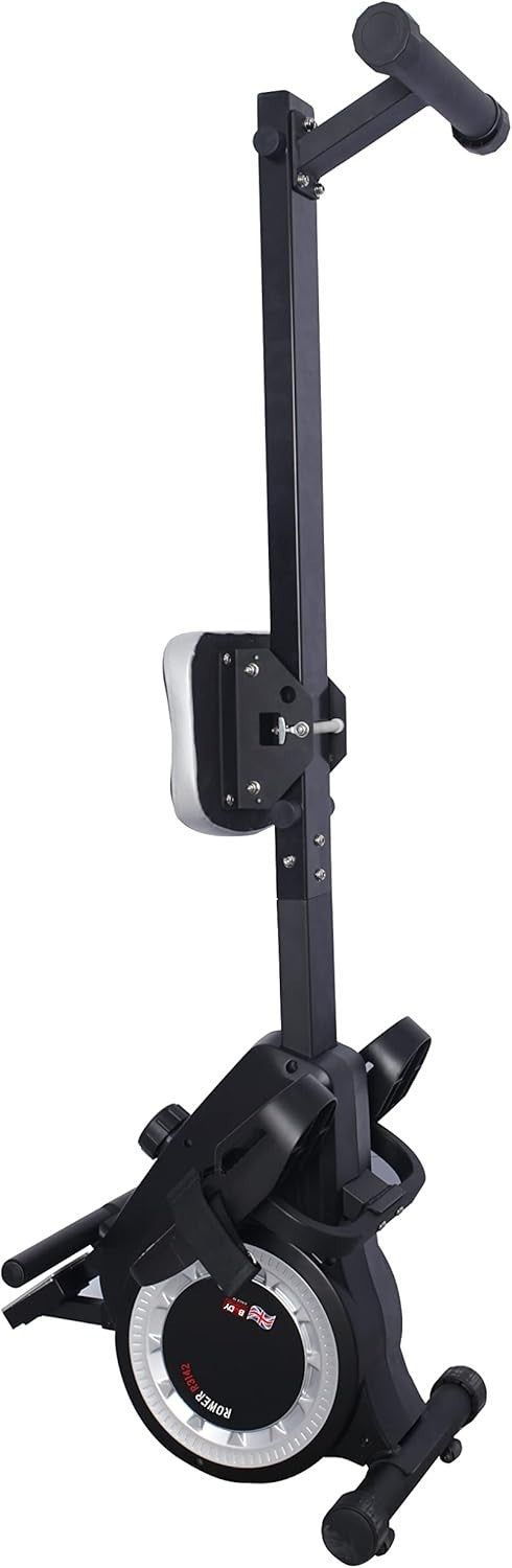 Foldable Magnetic Rower Quiet Smooth Action Adjustable Resistance Home Fitness - Kwikley