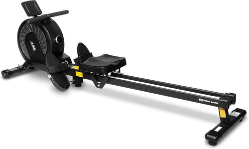 Foldable Magnetic Rowing Machine 32 - Level Resistance Quiet Belt LCD 100KG - Kwikley